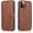 Brown, variant on QLTYPRI Case for iPhone 12 iPhone 12 Pro Premium PU Leather Simple Wallet Case [Card Slots] [Kickstand] [Magnetic Closure] Shockproof Flip Cover for iPhone 12/12 Pro (6.1 inch) - Brown