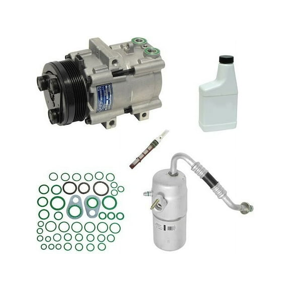 A/C Compressor Kit with Fixed Orifice - Compatible with 2005 - 2006 Ford F150 V8 2004