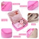 thumbnail image 3 of Bolsa de maquillaje de viaje Queboom, neceser para mujer y hombre (rosa claro)., 3 of 5