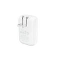 thumbnail image 5 of Belkin BoostCharge 42W Dual Port Wall Charger, USB-C + USB-A Charger Fast Charging for iPhone 15, 15 Plus, 15 Pro, 15 Pro Max, 14, 14 Pro Max, iPhone 13, Galaxy S23 Ultra, iPad, AirPods & More - White, 5 of 5