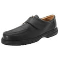 thumbnail image 2 of Roamers Mens Superlite Wide Fit Touch Fastening Leather Shoes, 2 of 3