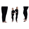 thumbnail image 2 of Halloween Black Furry Costume Womans Leggings, 2 of 4