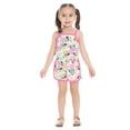 thumbnail image 5 of Minnie Mouse Toddler Girls' Sleeveless Print Romper, Sizes 12M-5T, 5 of 8