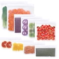 thumbnail image 1 of Bolsa de conservación de alimentos 10pcs - color plano transparente No. 6 2pcs + (No. 4 + No. 2) 4pcs Adepaton WMZL-1255-2, 1 of 7