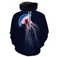 thumbnail image 3 of Sudadera con capucha para hombre, moda de medusas, sudadera con estampado 3D para hombre, mujer y niño, ropa de calle de gran tamaño, jersey moderno, camisetas cómodas, 3 of 5