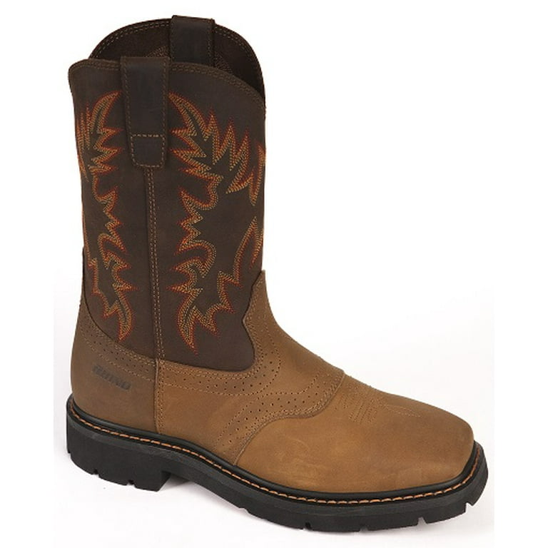 Ariat Men's Sierra Steel Square Toe Western Work Boots Boot, 45 OFF