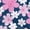 Navy Blooms, variant on i play. Baby and Toddler Girl Pull-up Reusable Absorbent 2PK Swimsuit Diaper, Sizes 6M-4T
