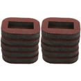 thumbnail image 4 of Hemoton 10pcs Furniture Caster Cups Felt Floor Protectors Chair Stoppers Furniture Feet Coasters, 4 of 6