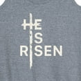 thumbnail image 3 of Instant Message - He Is Risen - Women's Racerback Tank Top, 3 of 6