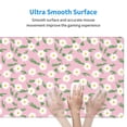 thumbnail image 4 of Sikiie Daisies Flowers Mouse Pad, 16x29.5 Mousepad Desk Mat in Anti-Slip Rubber Mousepads Mat for Game Office Laptop Computer, 4 of 8