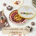 thumbnail image 4 of Zaitoune Turkish Delight Mix, Luxury Pomegranate Pistachio Coconut Kataifi Rose Lokum Assortment, Handmade, Individually Wrapped, Gift Tin, 22 oz, 4 of 7