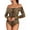 Leopard, variant on MOYIKO Off the Shoulder Tops for Women Long Sleeve Body Suits for Womens,Size S-XXL