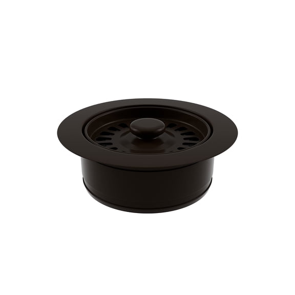 Lexicon Disposal Flange for Quartz Kitchen Sink with Mocha Finish - Fits 3.5 Inch Drain Hole, LG-DF-M