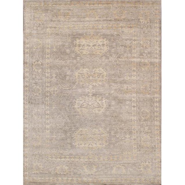 Pasargad PALE-212 8x10 8 ft. 3 in. x 9 ft. 9 in. Oushak Collection Hand-Knotted Bamboo Silk Area Rug