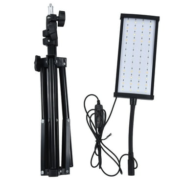 Adjustable LED Plant Light with Dual Controller, Full Spectrum, 4/8/12 Hour Timer for Greenhouse Growth