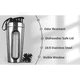 thumbnail image 3 of 2X Cocteleras para Mezclas de ProteíNas Coctelera de ProteíNas de Acero Inoxidable No Permanece FríO/Caliente, Vasos Coctelera de Metal con Ventana Visible-A, 3 of 3