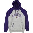 thumbnail image 1 of STARTER Mens Baltimore Ravens Hoodie Sweatshirt, Grey, XX-Large, 1 of 2