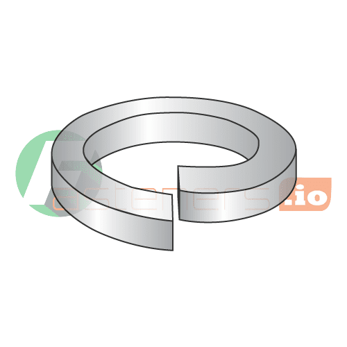 3/8" Medium Split Lock Washers / 316 Stainless Steel / Outer Diameter