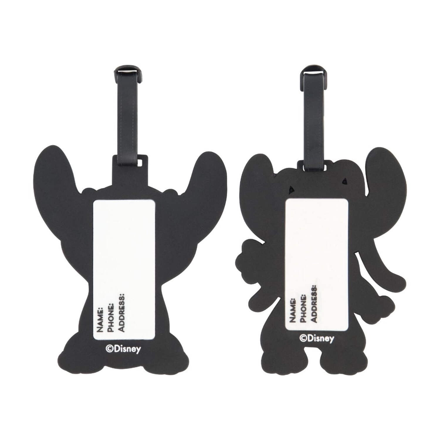 DISNEY STITCH & ANGE LUGGAGE TAGS