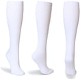 thumbnail image 2 of Chaussettes de Compression pour Femmes & Hommes - 4 Paires Idéales pour Course, Sport, Infirmière, Voyage, Dème, 2 of 8