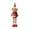 A, variant on Aonerit Retractable Leg Christmas Bear Decor, 1 Pack Stuffed Standing Bear With Snowflake Sweater, Fireplace Shelf Tabletop Holiday Decor