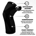 thumbnail image 3 of Compression Sleeve Brace, Knee Compression Sleeves for Professional Knee Brace Support with Adjustable Support, Lightweight Material for Enhanced Stability, 3 of 6