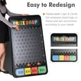 thumbnail image 3 of WinSpin 41x25" Prize Drop Board Game with LED Lights 12 Pucks Customizable Logo Area Slots Carnival Tabletop, 3 of 10