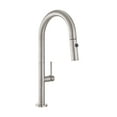 thumbnail image 2 of Chalet Single Handle, Pull-Down Kitchen Faucet in Brushed Nickel, 2 of 11