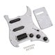 thumbnail image 4 of Protector de selección de guitarra eléctrica SSH Scratch Plate con tornillos de montaje de placa trasera, 4 of 9