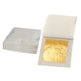 thumbnail image 1 of 10 hojas de decoración de hojas de papel de aluminio dorado con lentejuelas, lámina de papel de Color brillante para , boda, maquillaje,, 1 of 9