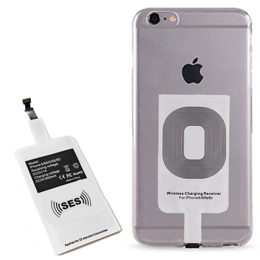Iphone Qi Wireless Charger, Fast Speed Charging Receiver for iPhone 7 /