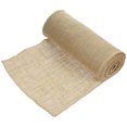thumbnail image 1 of 1 Rouleau Chemin de Table en Toile de Jute Rustique pour Mariage, 1 of 8