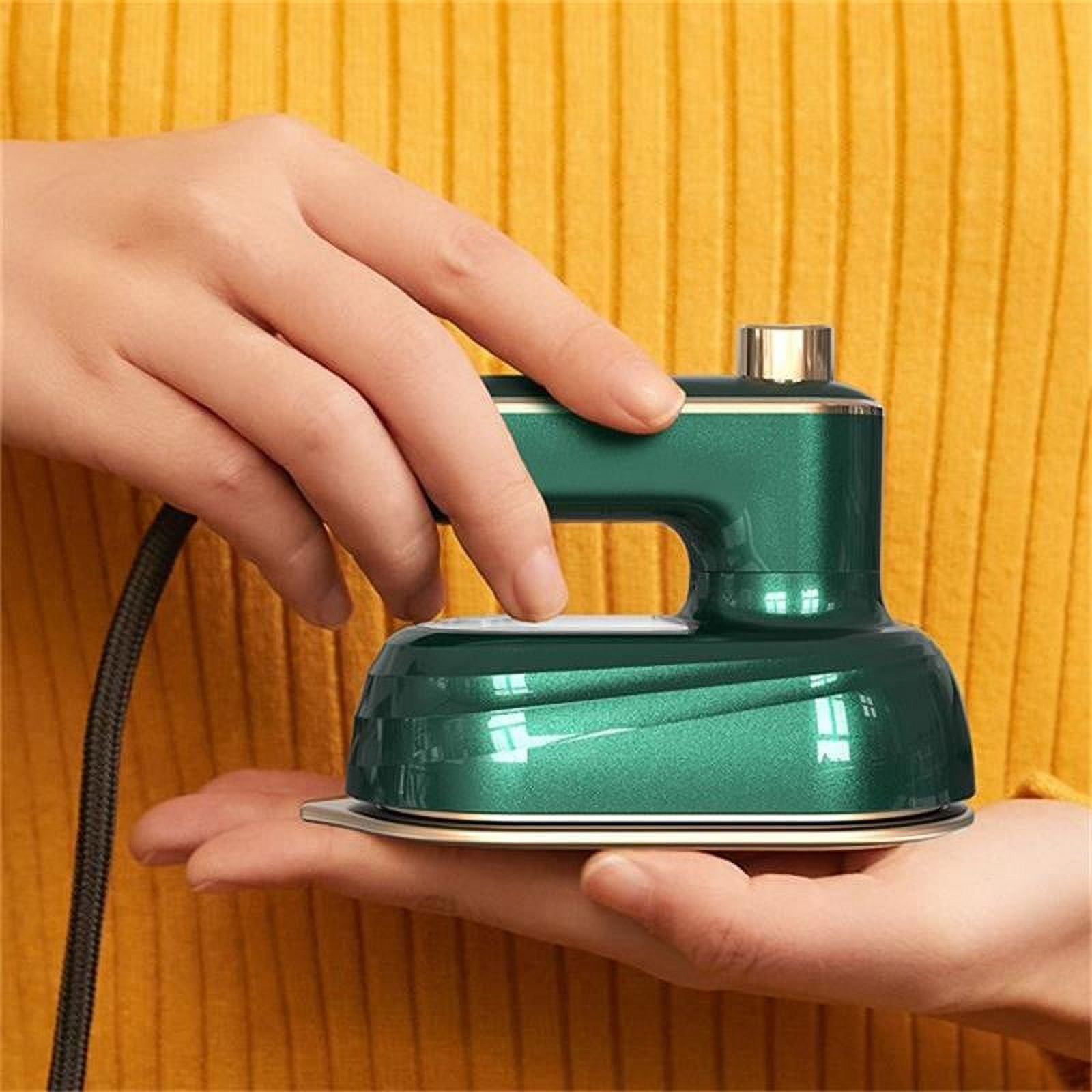  Mini Ironing Machine Handheld Can Be Rotated 180 Degrees,  Travel Iron for Clothes, Professional Household Fast Heating Wired Small  Electric Iron, Portable Heat Press Clothing Iron Machine (Green) : Home 