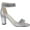 Silver Shimmer Fabric, variant on Women's Touch Ups Marley Heeled Sandal Silver Shimmer Fabric 7 M