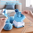 thumbnail image 6 of Electric Yarn Winder for Crocheting Automatic Yarn Ball Winder Stepless Speed Automatic Wool Winder 10oz Large Capacity Electric Yarn Spinner for Knitting, 6 of 18