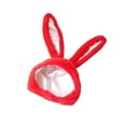 thumbnail image 1 of Bearachild Cotton Bunny Ears Hood Hat for 21.65x11.02inch Selfie Christmas Kits de decoración para fiestas Rojo 21.65x11.02 pulgadas, 1 of 6