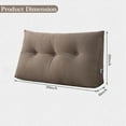 thumbnail image 3 of Lovote Triangle Headboard Pillow Full Filling Backrest Positioning Support Wedge Pillow, 3 of 7