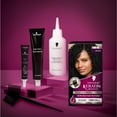 thumbnail image 5 of Schwarzkopf Keratin Color Root Permanent Hair Color Kit, Black, 1 Use, 5 of 9