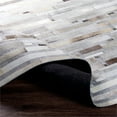 thumbnail image 6 of Surya Medora MOD-1016 96x96" Square Modern Fabric Area Rug in Light Gray/Brown, 6 of 8