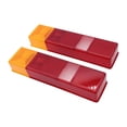 thumbnail image 2 of 2Pcs Rear Lamp Lens Set, Directly Replace, 1895939 Red Taillight Lamp Covers, Left and Right for  MK4 MK6 Accessories, 2 of 8