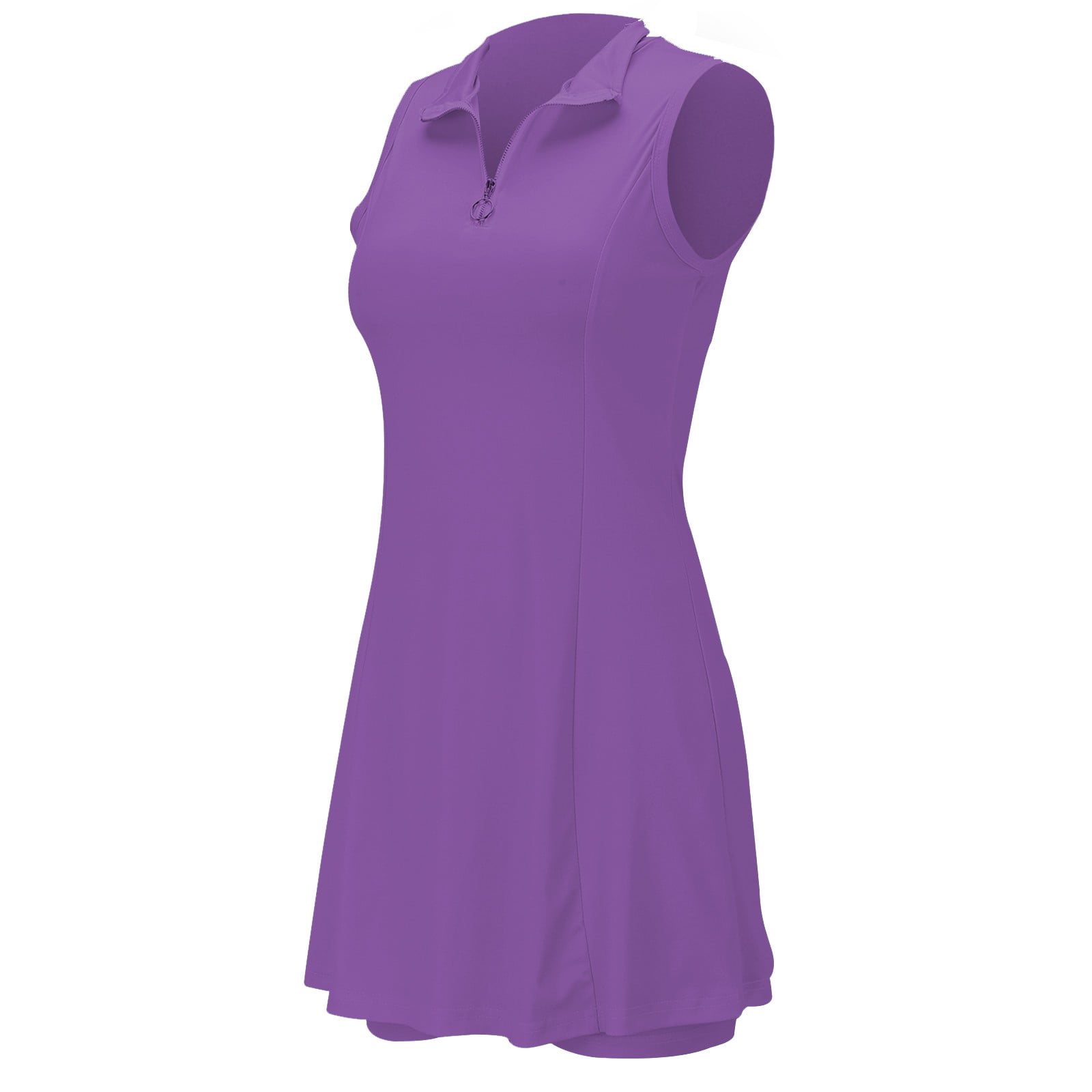 XVJRHAK Tennis Dresses for Women Dress With Shorts and Pockets for Athletic Dress Sleeveless Workout Dress Two Set With Shorts (D,L)