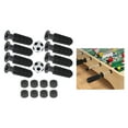thumbnail image 2 of Ergonomic Foosball Replacement Handles Grip Set for Soccer Table, 2 of 8