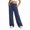 Navy, variant on Maean Girls Sweatpants Drawstring Elastic Waist Wide Leg Loose Sweatpant Fall Winter Casual Pants for Kids