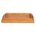 thumbnail image 4 of Wulawindy Tray With Handles, Three Piece Suit, Wood Color, 4 of 7