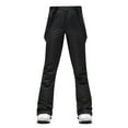 thumbnail image 3 of Pants For Women Waterproof Insulated Snowboard Suspenders Pants Snow Ski Bib Trousers Pants, 3 of 7