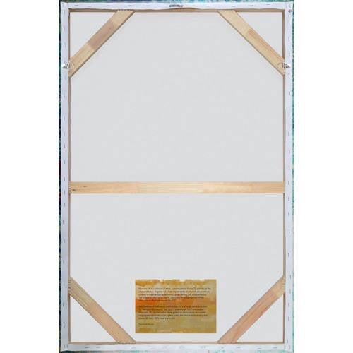 Marmont Hill "Pareja Casa" by Bengoa Vazquez Painting Print on Wrapped Canvas