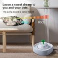thumbnail image 4 of Pet Water Dispenser Adjustable Fountain Circulation Refillable Dispenser with Filter Drinking Bowl Double Layer Circulation Detachable Household Dish, 4 of 7