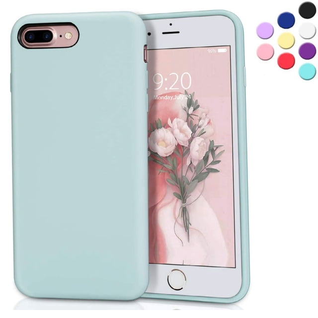 Entronix Funda de Silicona para iPhone 11 Pro Max, Suave Al Tacto, Antiarañazos y Antigolpes, Color Turquesa