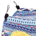 thumbnail image 2 of KAKOWELY Hamaca de algodón para ardillas, cama colgante para conejillos de indias, nido cálido para hámsters, escondite cálido para ratas, 2 of 5