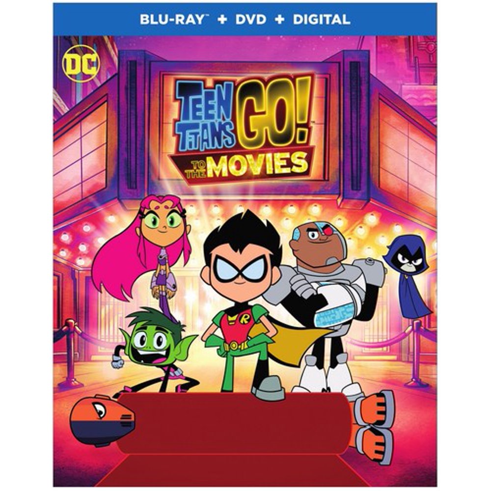 Teen Titans Go! To the Movies (Bluray + DVD + Digital Copy + VUDU Digital Copy)